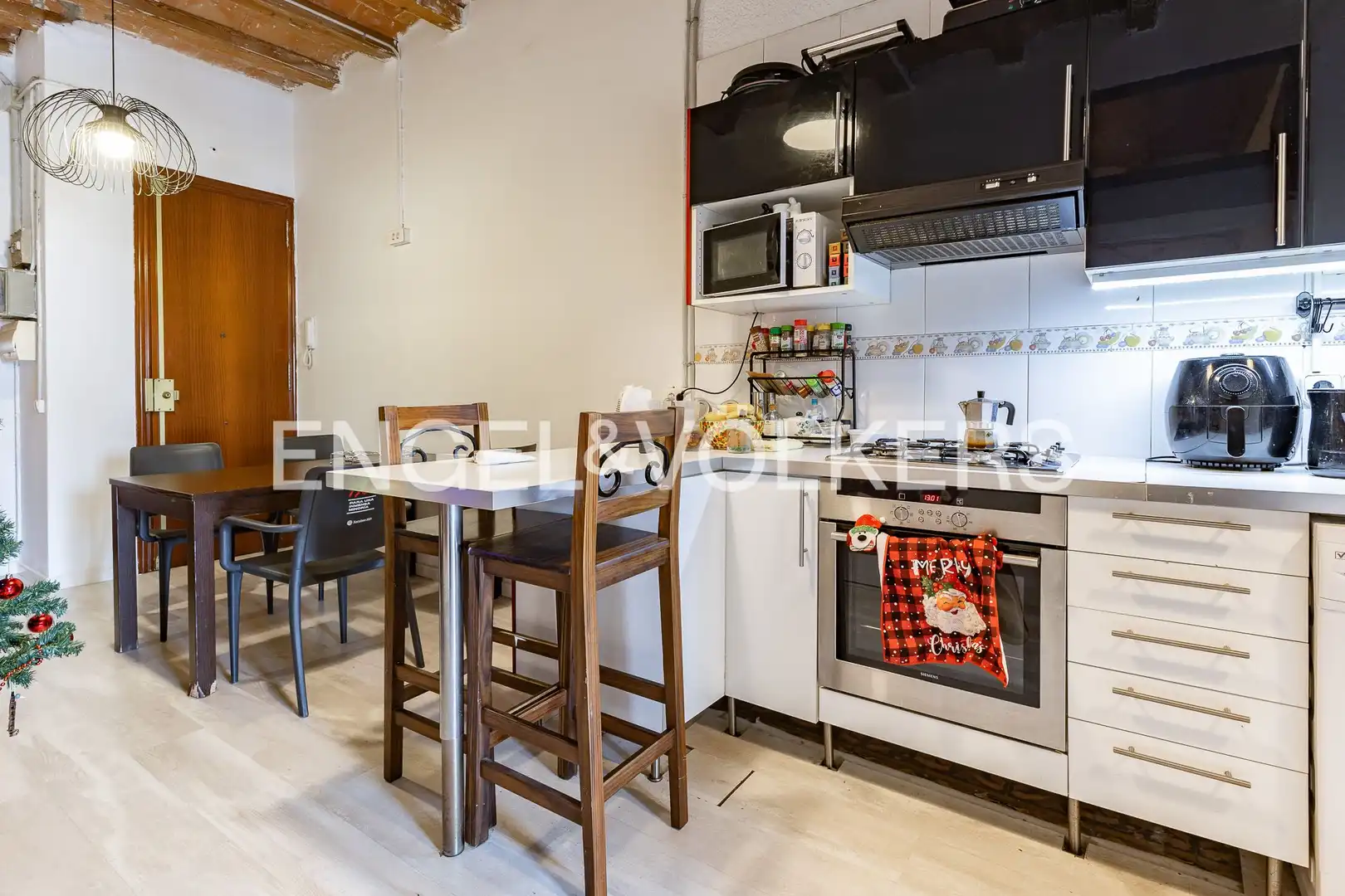 Cocina de Piso en venta en Barcelona con Aire acondicionado, Calefacción y Parquet