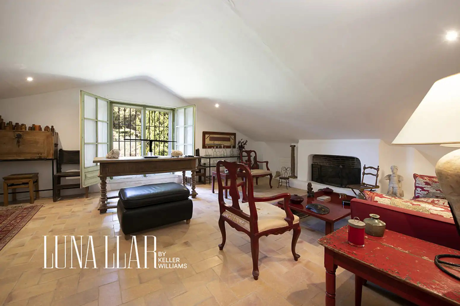 Sala de estar de Casa o chalet en venta en Pineda de Mar con Jardín privado y Piscina