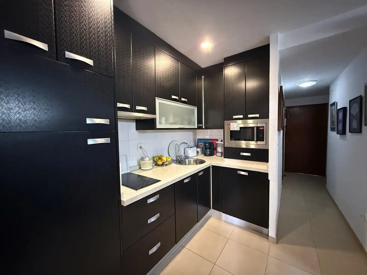 Kitchen of Flat for sale in Finestrat  with Furnished and Balcony
