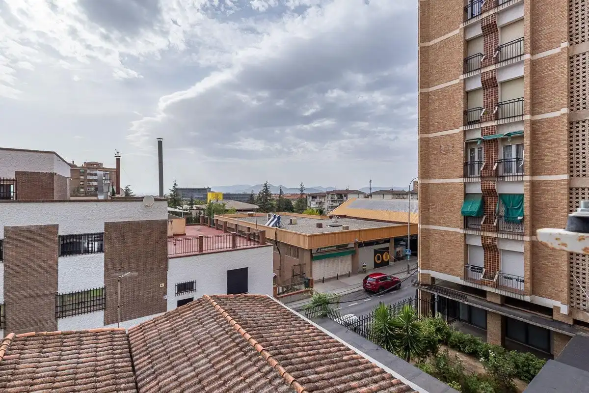 Exterior view of Flat for sale in Granada  with Air Conditioner and Terrace