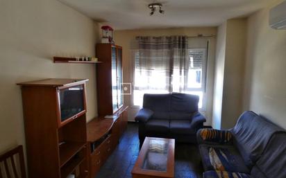 Living room of Flat for sale in Málaga Capital  with Air Conditioner, Terrace and Storage room