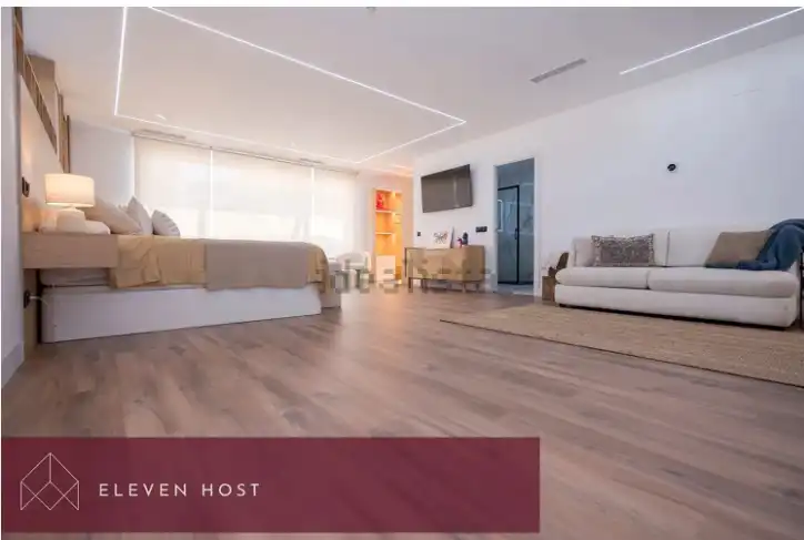 Sala de estar de Piso en venta en Alcobendas con Aire acondicionado, Trastero y Amueblado