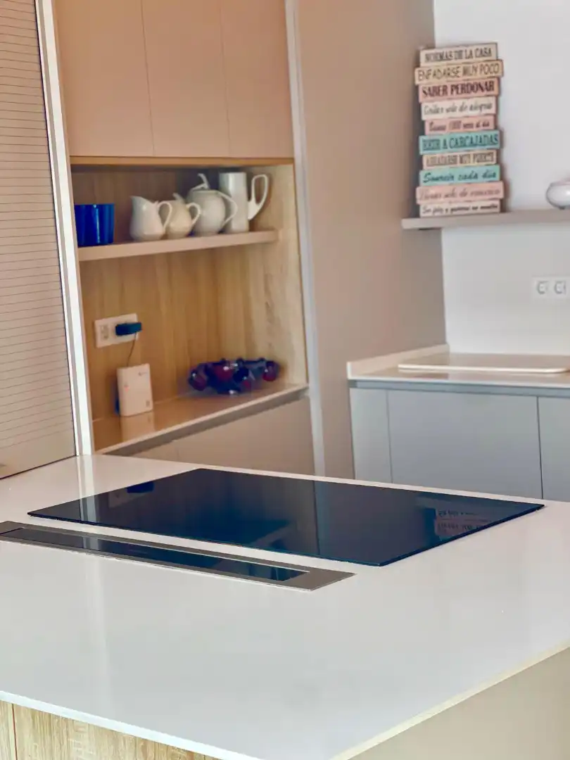 Cocina de Casa o chalet en venta en Sant Feliu de Guíxols con Aire acondicionado, Calefacción y Parquet