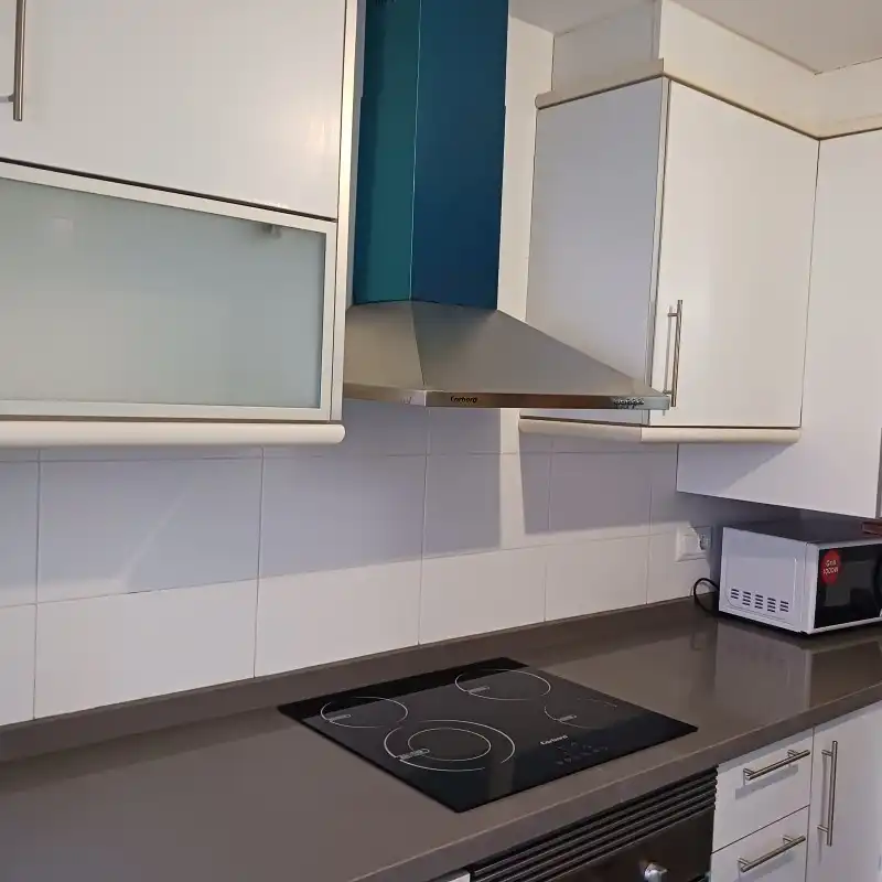 Kitchen of Flat for rent in La Font d'en Carròs  with Air Conditioner, Furnished and Balcony