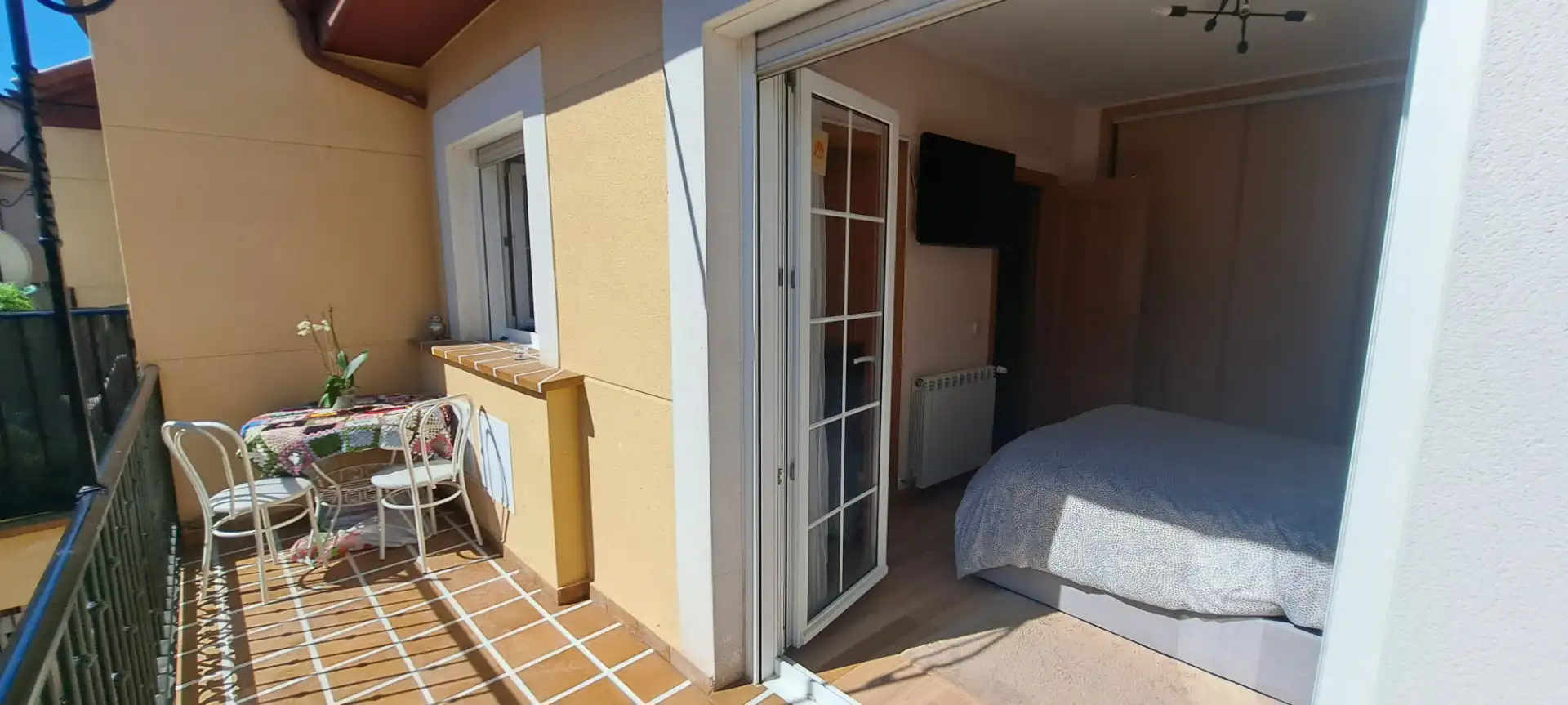 Balcony of Detached homes for sale in Pedrezuela  with Heating and Terrace