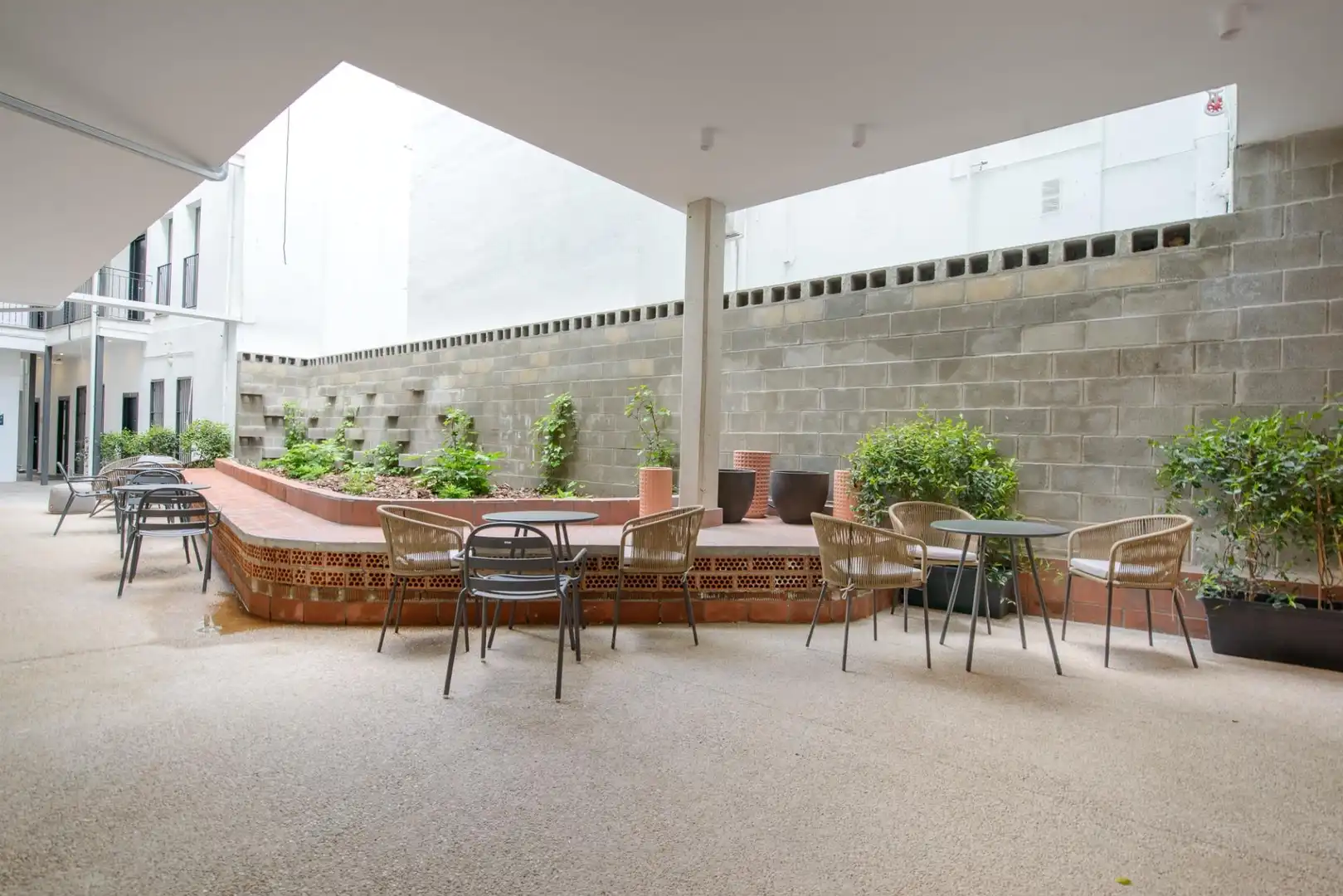 Terrasse von Wohnung zur Miete in Madrid mit Klimaanlage und Möbliert