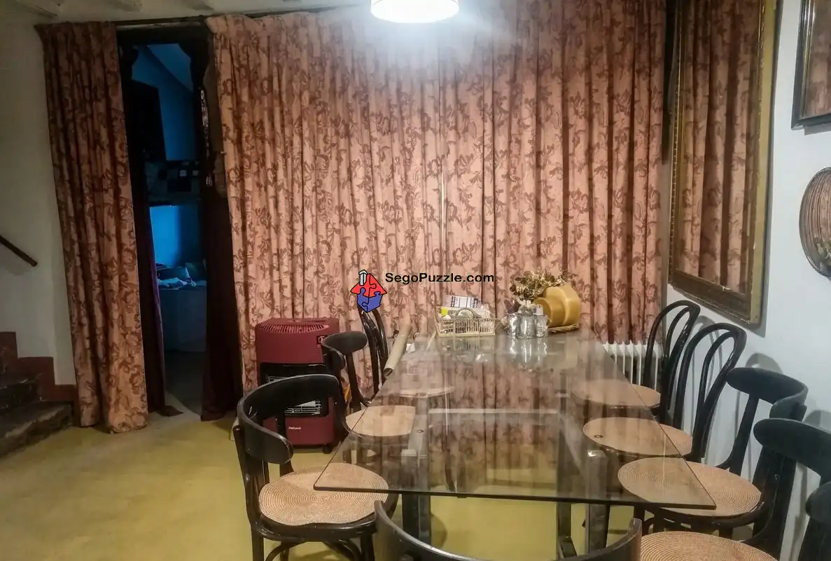 Menjador de Casa o xalet en venda en Torrecaballeros amb Calefacció