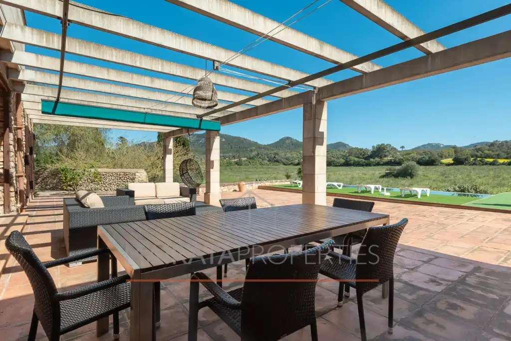 Terrassa de Finca rústica en venda en Felanitx amb Aire condicionat, Jardí privat i Terrassa