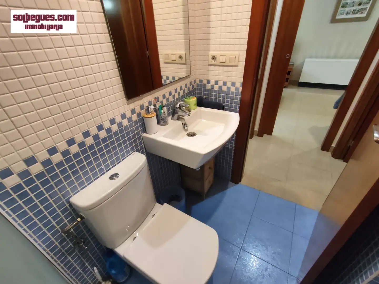 Bathroom of Flat for sale in Begues  with Heating and Storage room