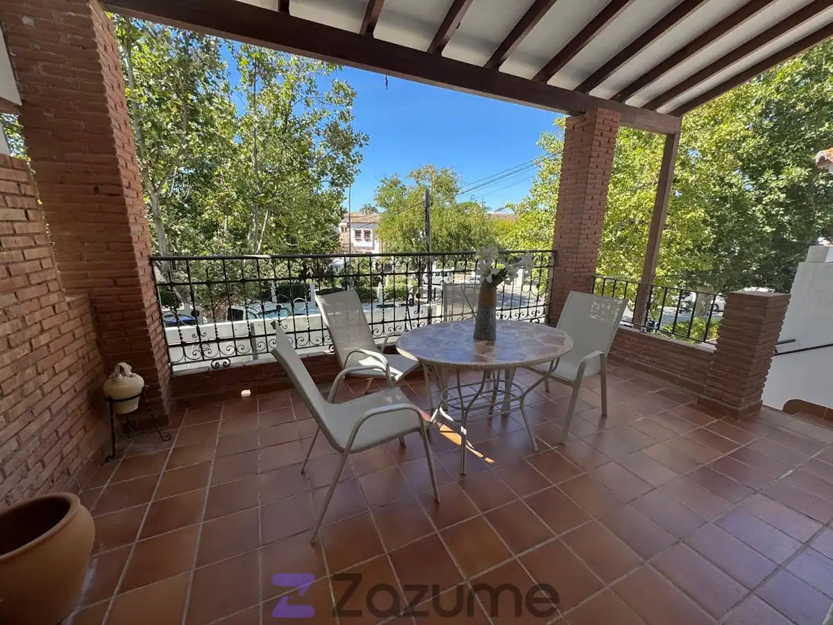 Terraza de Piso de alquiler en Ronda con Aire acondicionado, Calefacción y Parquet