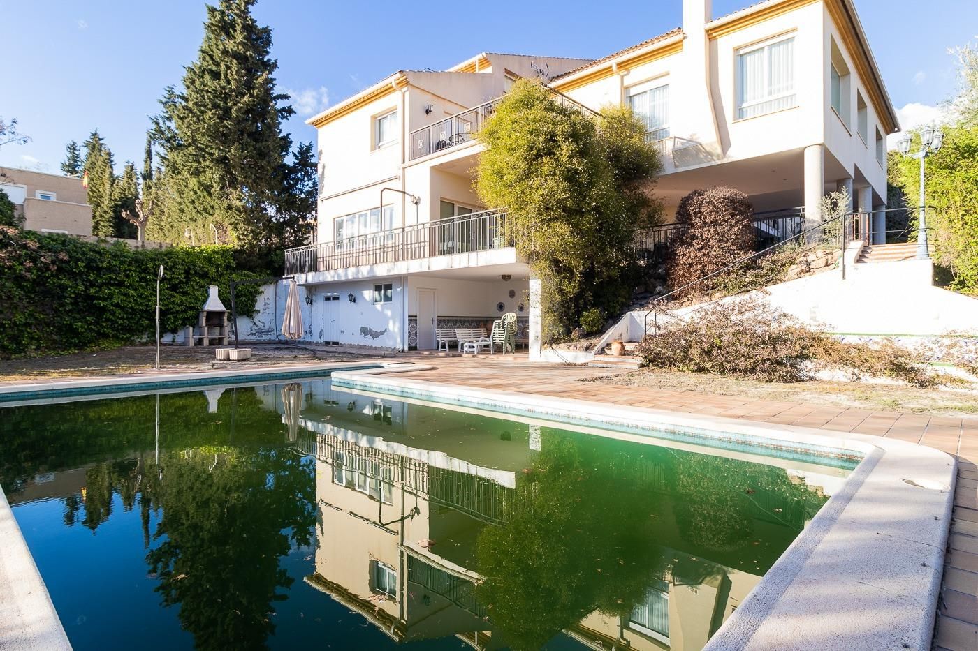 Piscina de Casa o xalet en venda en Caravaca de la Cruz amb Jardí privat, Terrassa i Traster