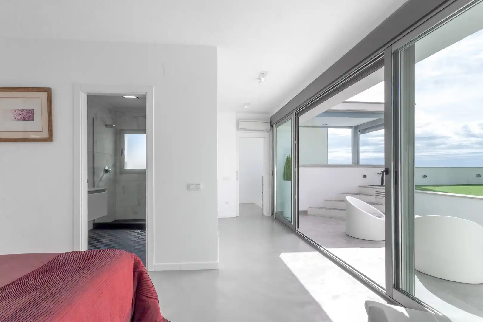 Bedroom of Houses for sale in Jávea / Xàbia  with Air Conditioner, Private garden and Terrace