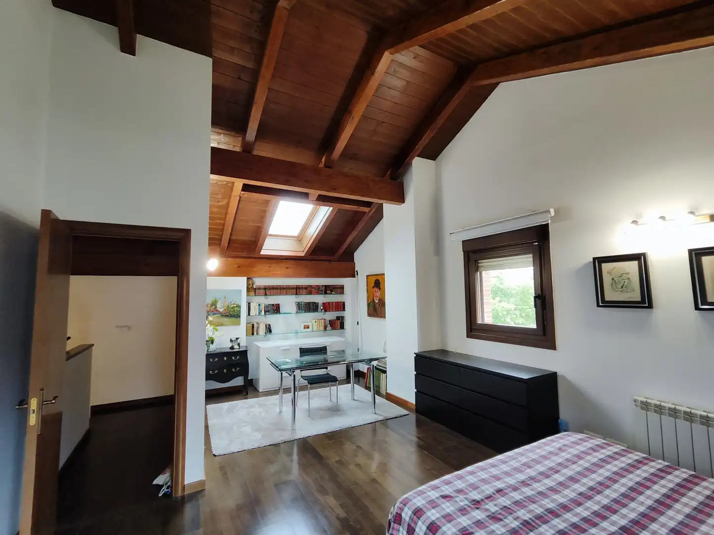 Sala de estar de Casa adosada en venta en Sojuela con Calefacción, Jardín privado y Parquet