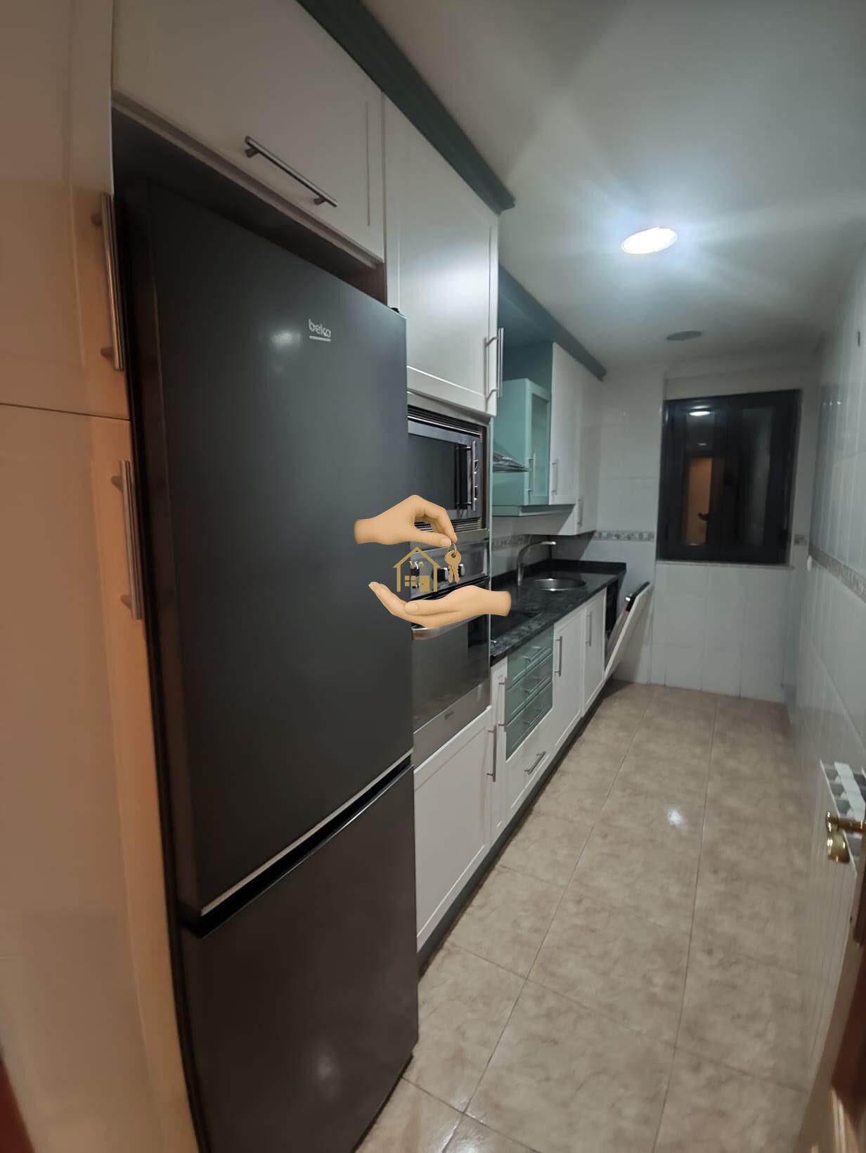 Cuina de Pis de lloguer en Villares de la Reina amb Calefacció, Terrassa i Traster