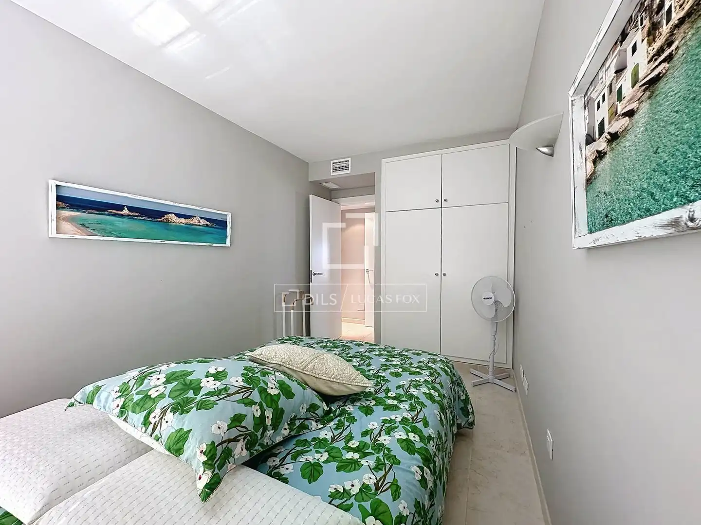 Schlafzimmer von Wohnung zur Miete in Ciutadella de Menorca mit Klimaanlage, Heizung und Privatgarten