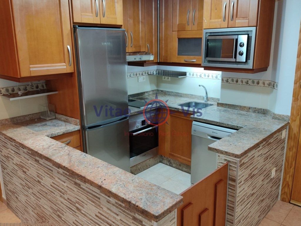 Cuina de Apartament en venda en Lorca amb Moblat i Balcó