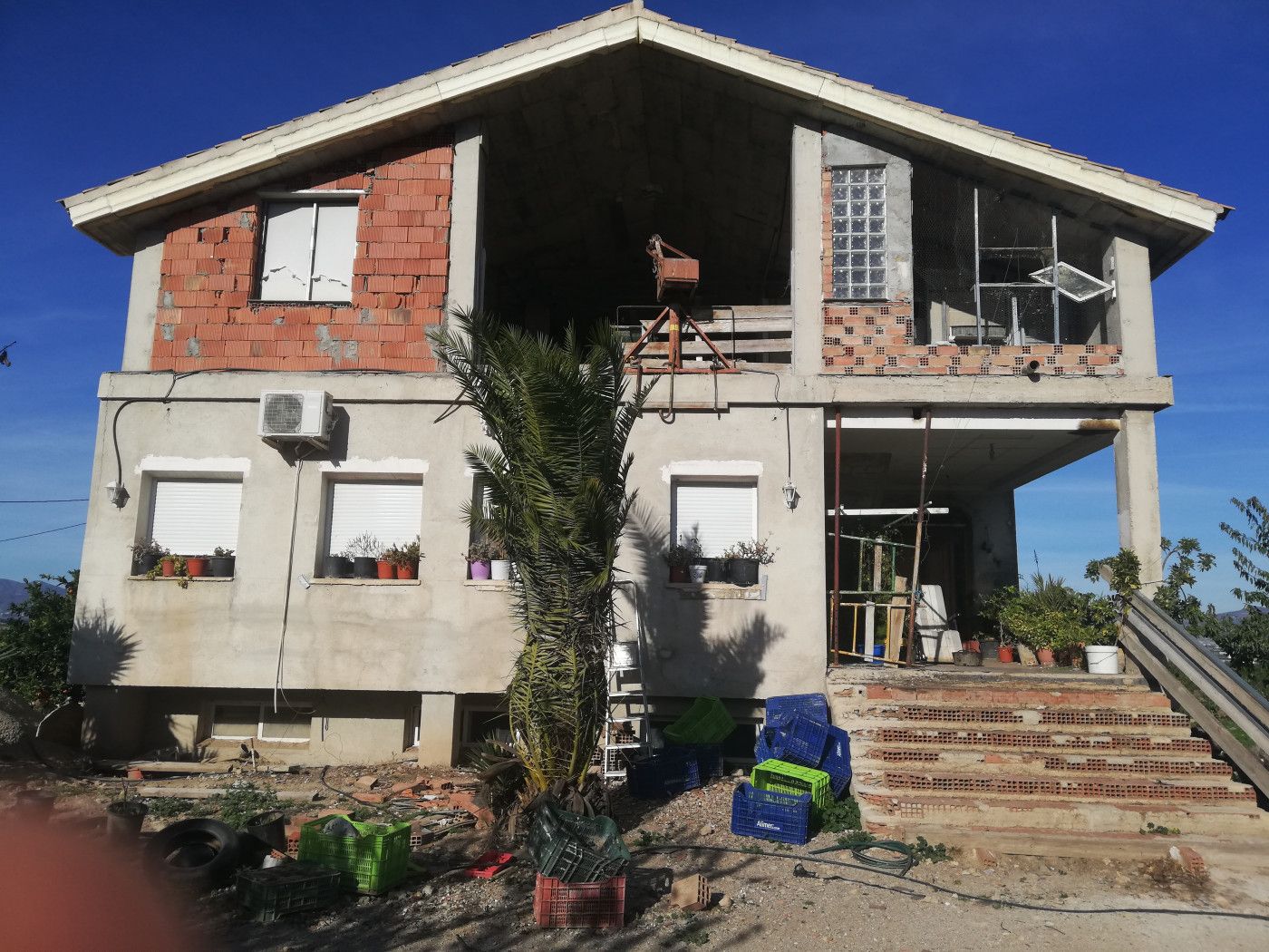 Vista exterior de Casa o xalet en venda en Lorca amb Jardí privat