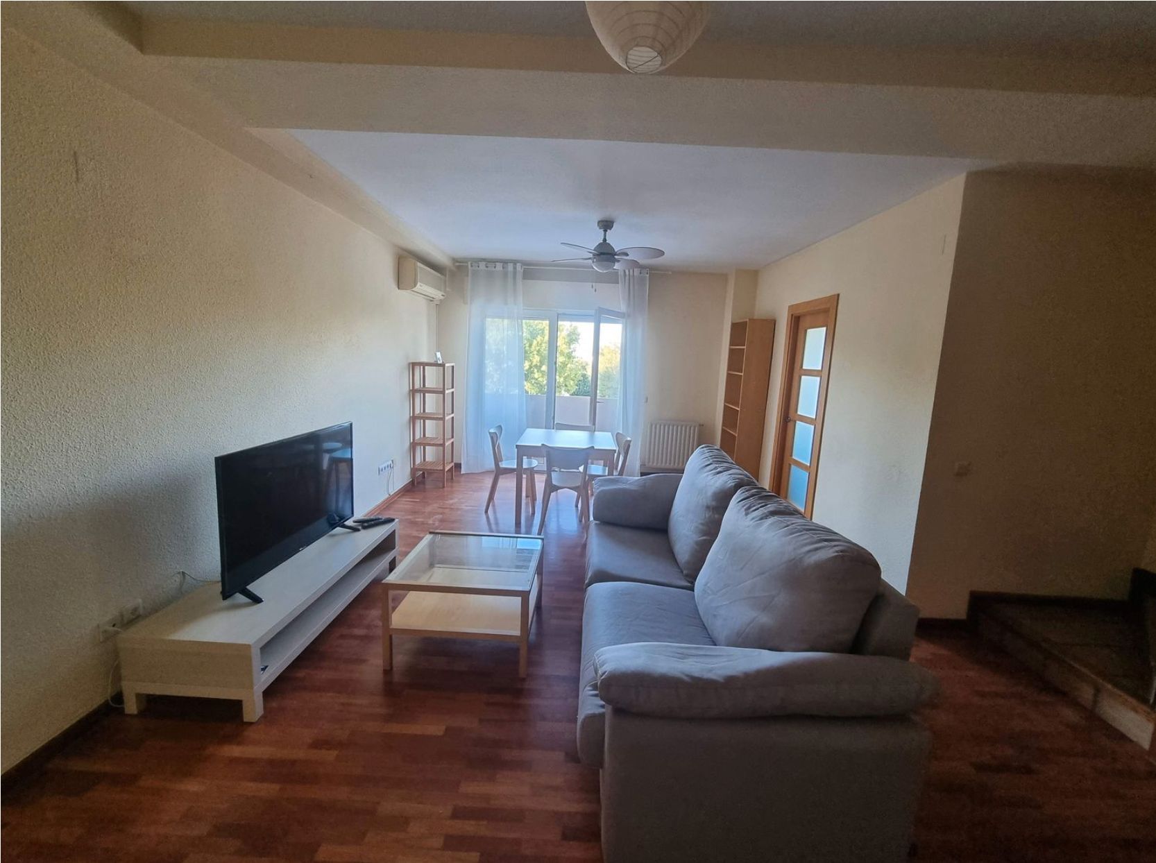 Living room of Duplex for sale in Ciudad Real Capital  with Air Conditioner, Heating and Parquet flooring