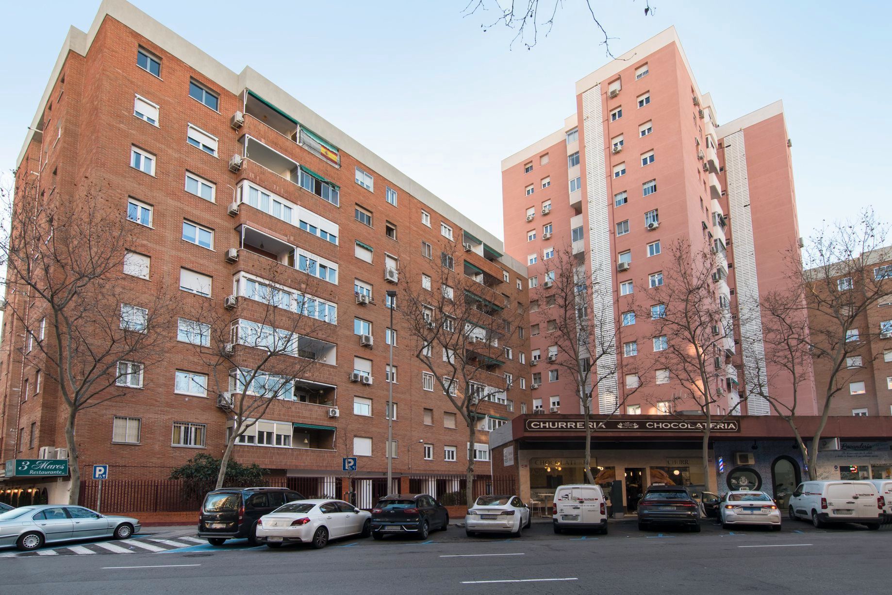 Vista exterior de Pis en venda en  Madrid Capital amb Calefacció, Terrassa i Forn