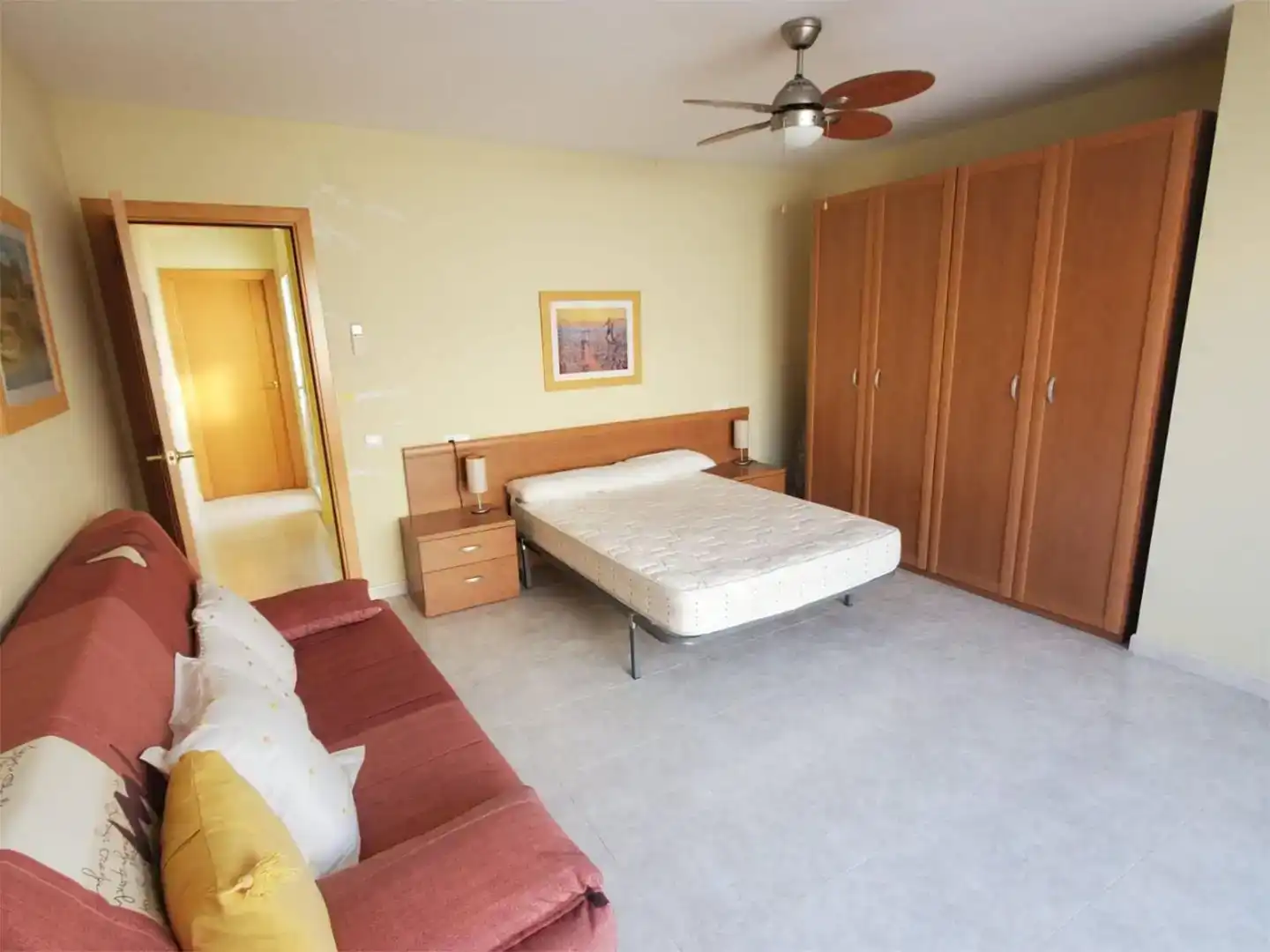 Bedroom of Duplexes for sale in La Ràpita  with Air Conditioner, Furnished and Balcony