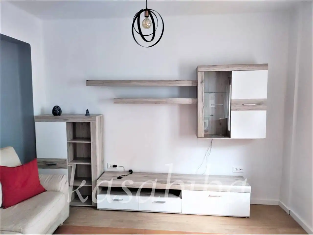 Living room of Flat for rent in  Valencia Capital  with Air Conditioner, Heating and Parquet flooring