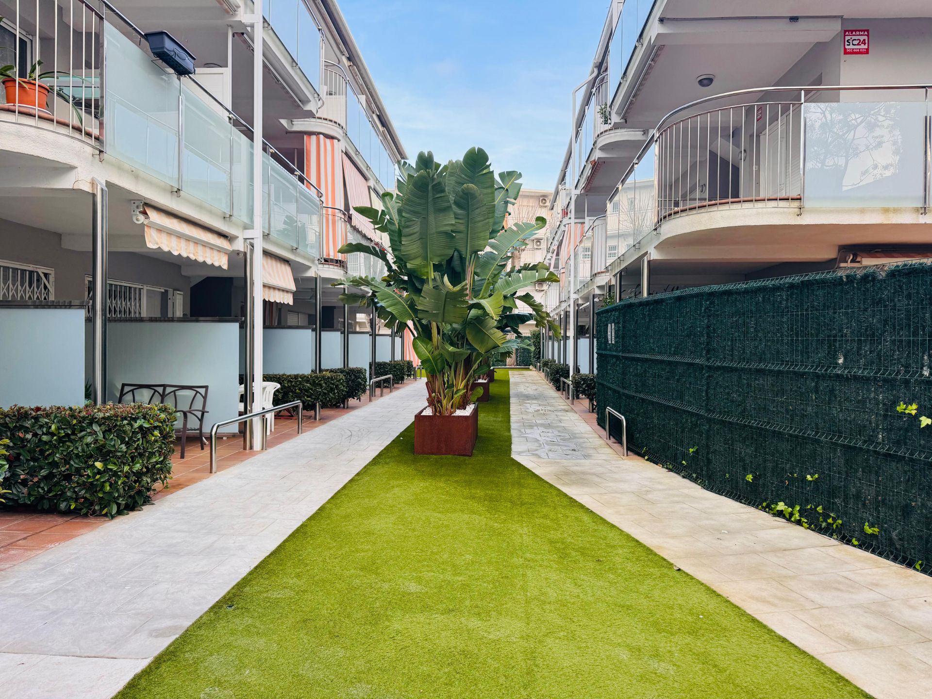 Terrace of Flat for sale in Castell d'Aro, Platja d'Aro i s'Agaró  with Air Conditioner, Terrace and Balcony