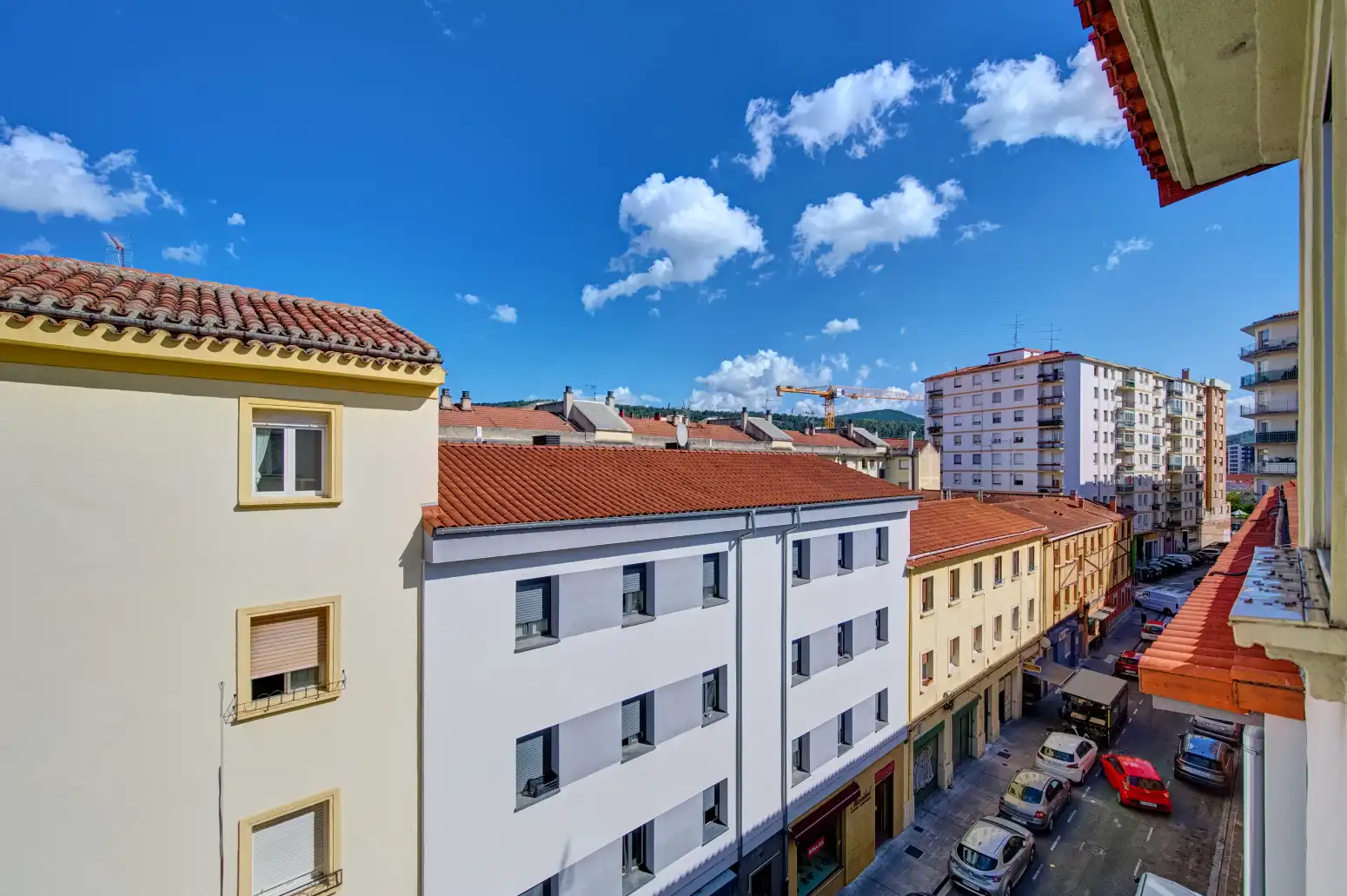Exterior view of Flat for sale in Burlada / Burlata  with Heating and Parquet flooring