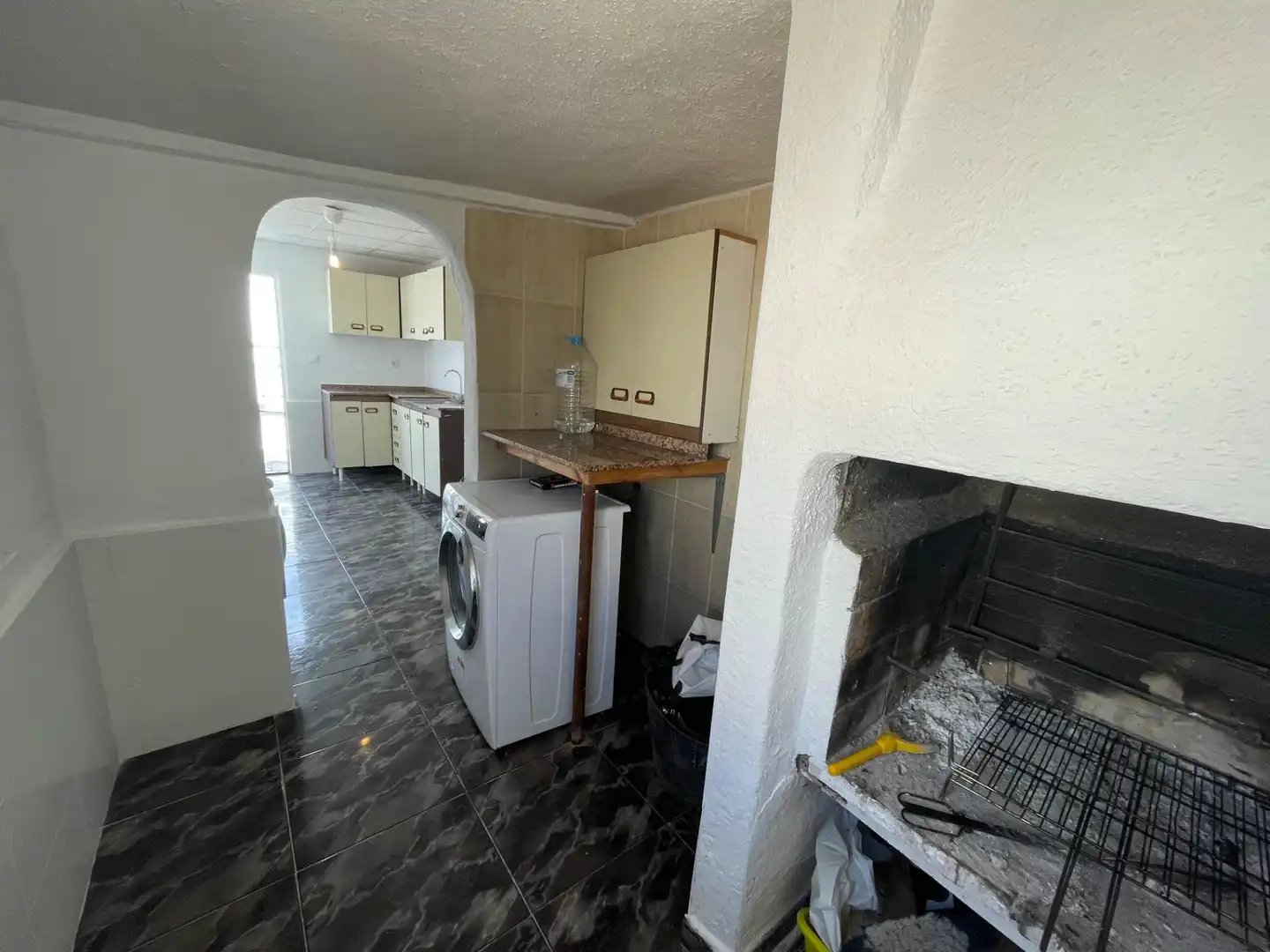 Cuina de Casa o xalet en venda en Aspe amb Aire condicionat, Terrassa i Traster