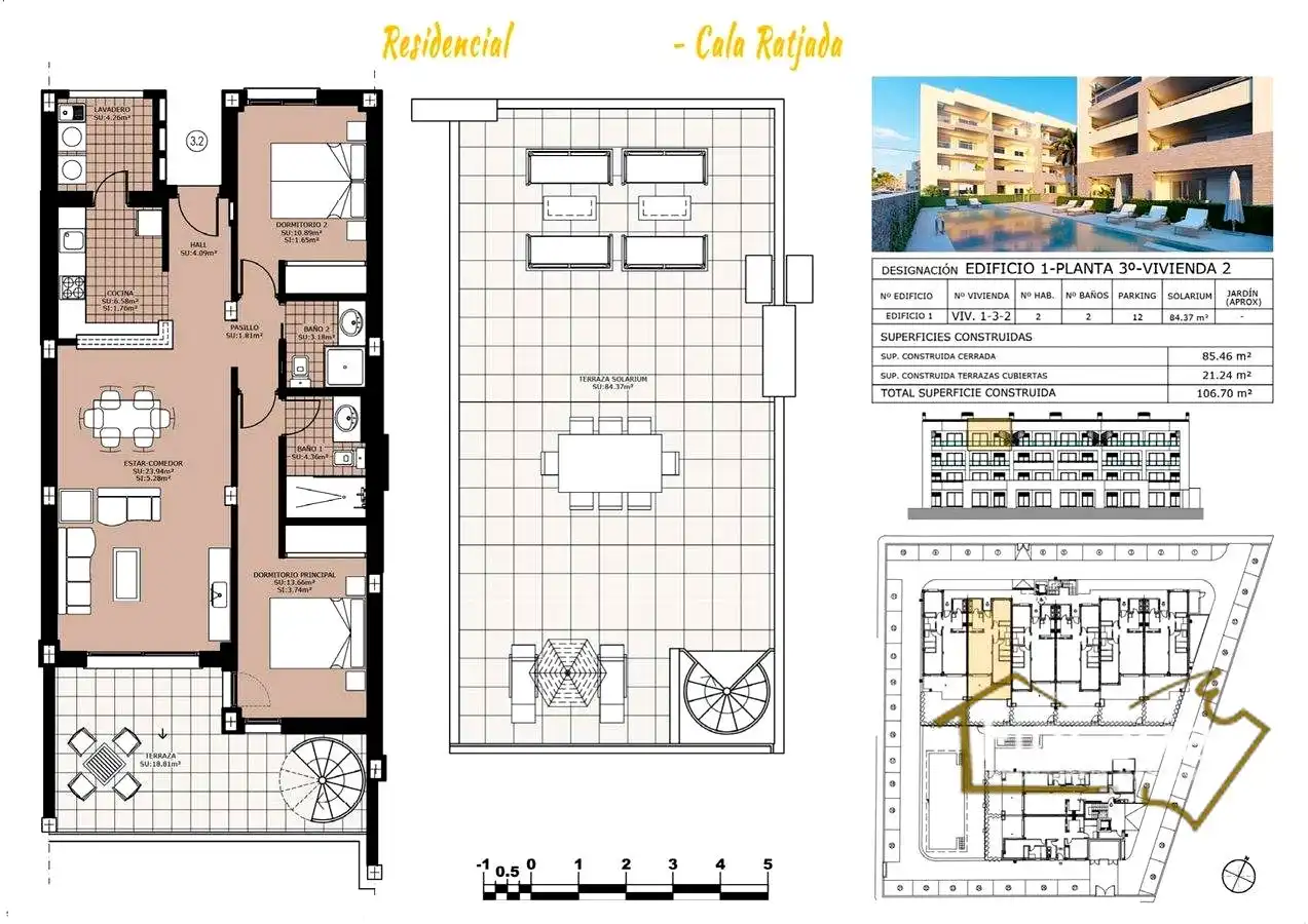 Flat for sale in Capdepera  with Air Conditioner, Private garden and Storage room