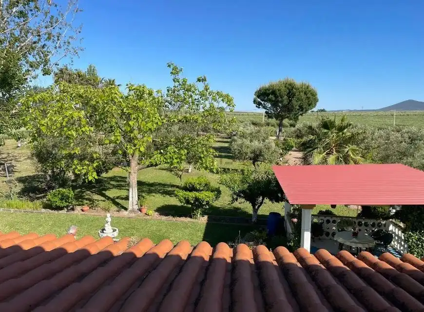 Garden of Houses for sale in Mengabril  with Private garden, Parquet flooring and Terrace
