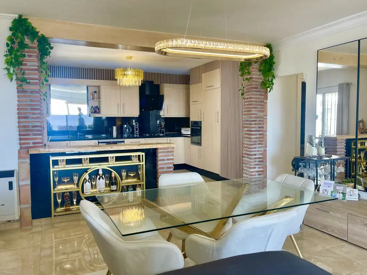 Cocina de Ático en venta en Mijas con Aire acondicionado, Calefacción y Terraza