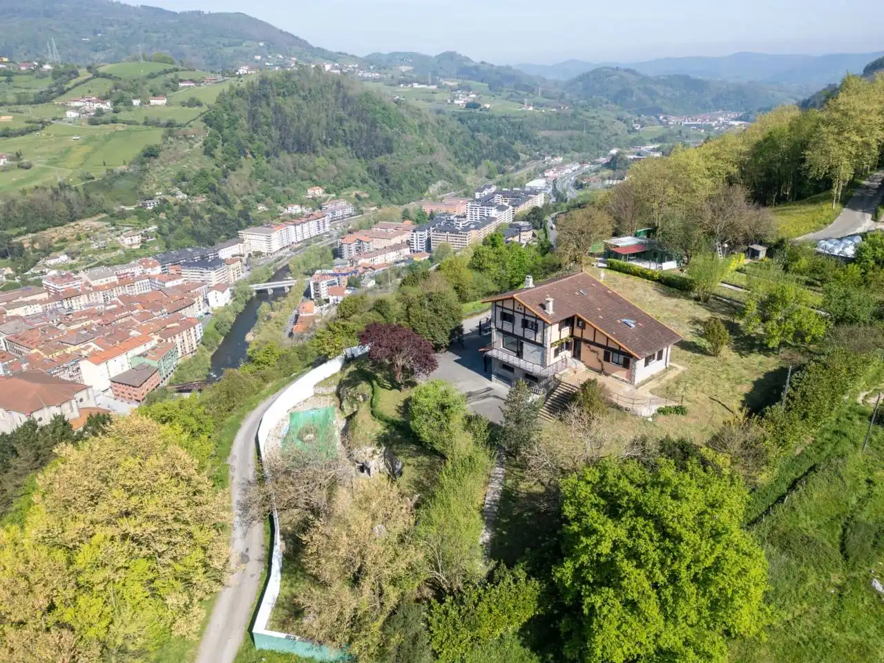 Vista exterior de Casa o chalet en venta en Tolosa con Calefacción, Jardín privado y Terraza