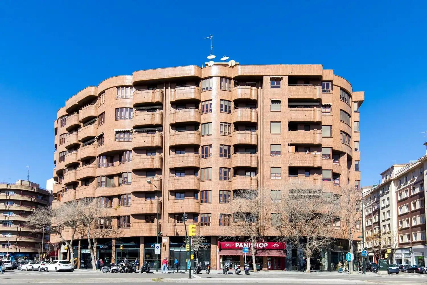 Vista exterior de Piso de alquiler en Zaragoza con Aire acondicionado, Calefacción y Parquet