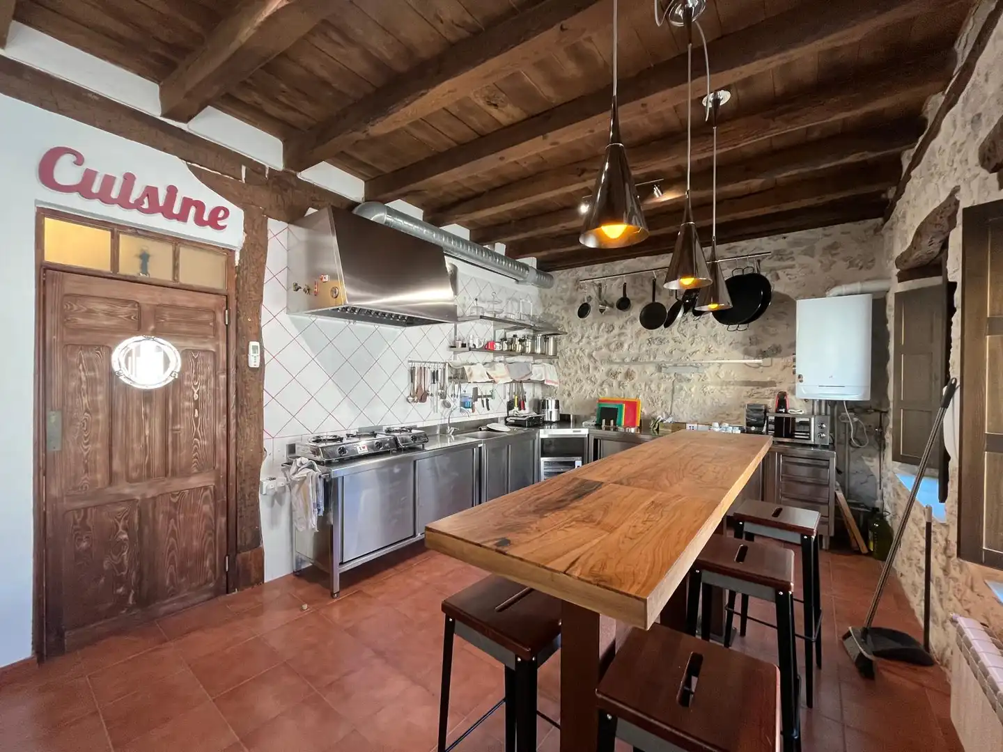 Cocina de Casa o chalet en venta en La Parrilla  con Calefacción, Amueblado y Alarma