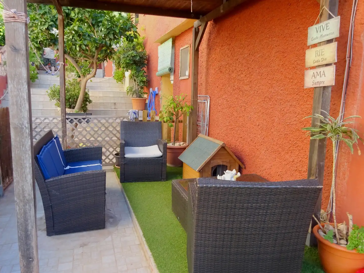 Terrassa de Casa o xalet en venda en Alhaurín de la Torre amb Aire condicionat, Jardí privat i Piscina