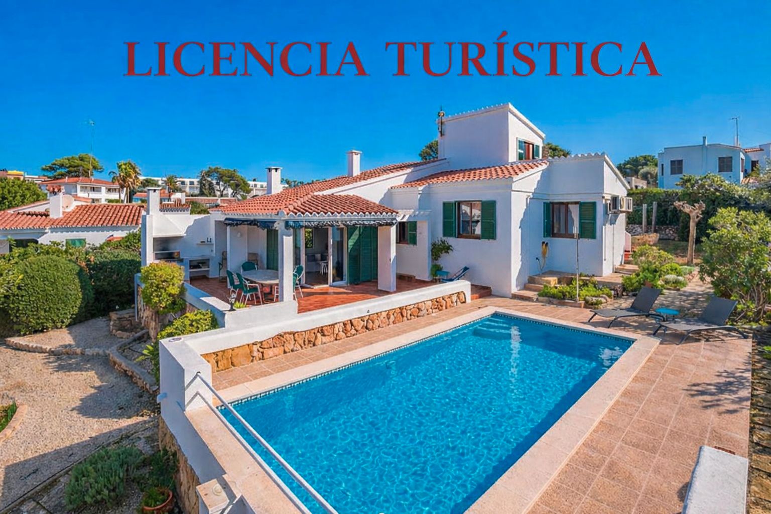 Vista exterior de Casa o xalet en venda en Maó - Mahón amb Aire condicionat, Calefacció i Jardí privat