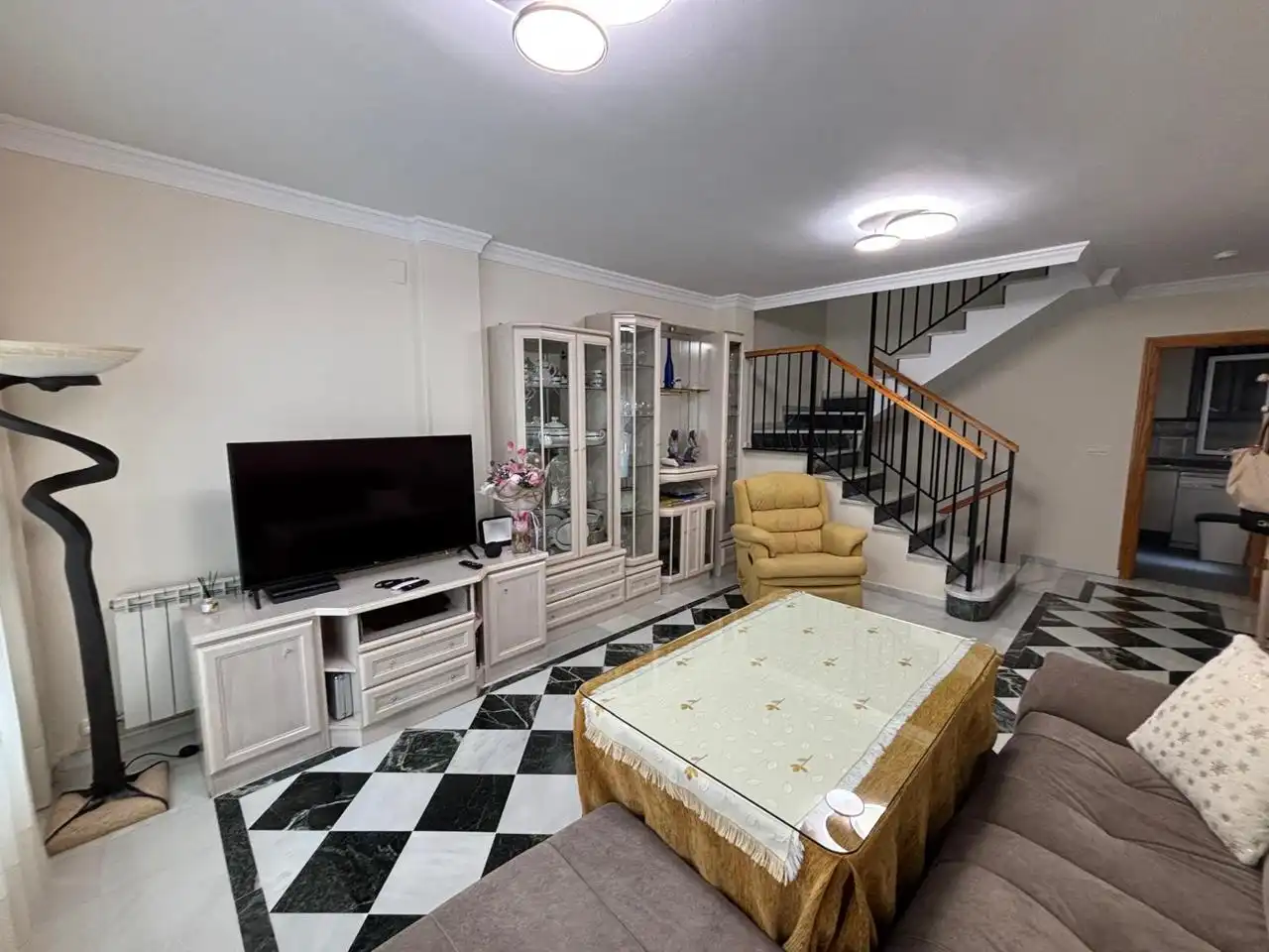 Sala de estar de Casa o chalet en venta en Cájar con Aire acondicionado y Terraza
