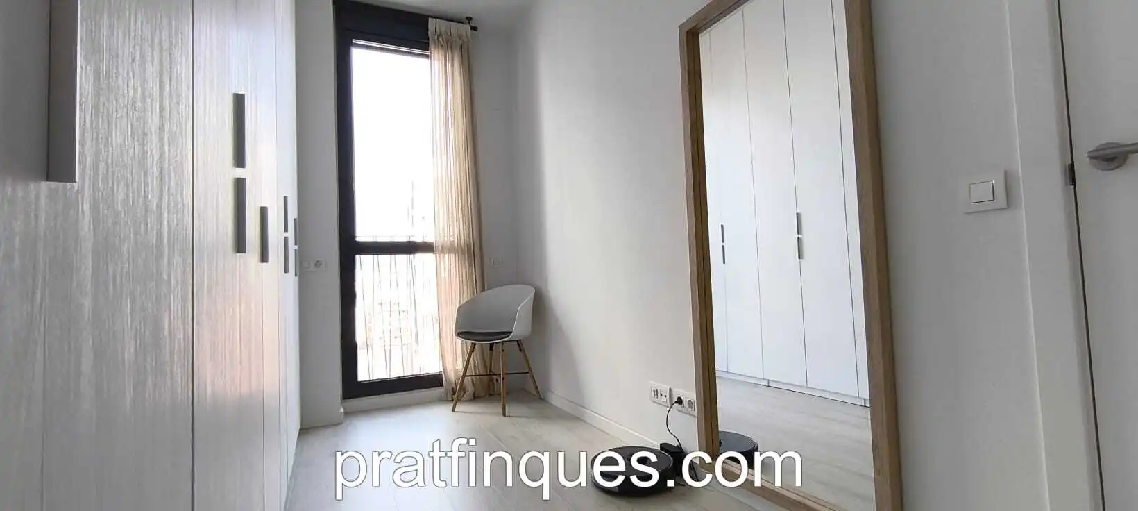 Schlafzimmer von Wohnung zum Verkauf in L'Hospitalet de Llobregat mit Klimaanlage, Heizung und Parkett