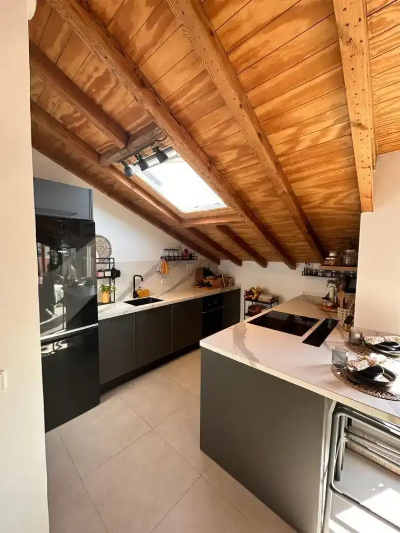 Cocina de Ático de alquiler en Málaga con Aire acondicionado y Amueblado