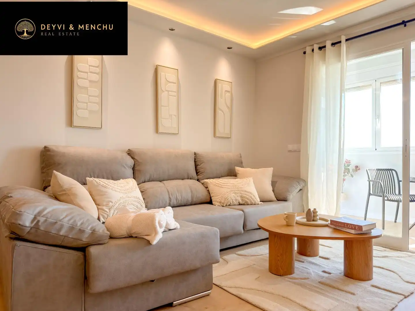 Wohnzimmer von Wohnung zum Verkauf in Madrid mit Klimaanlage, Heizung und Möbliert