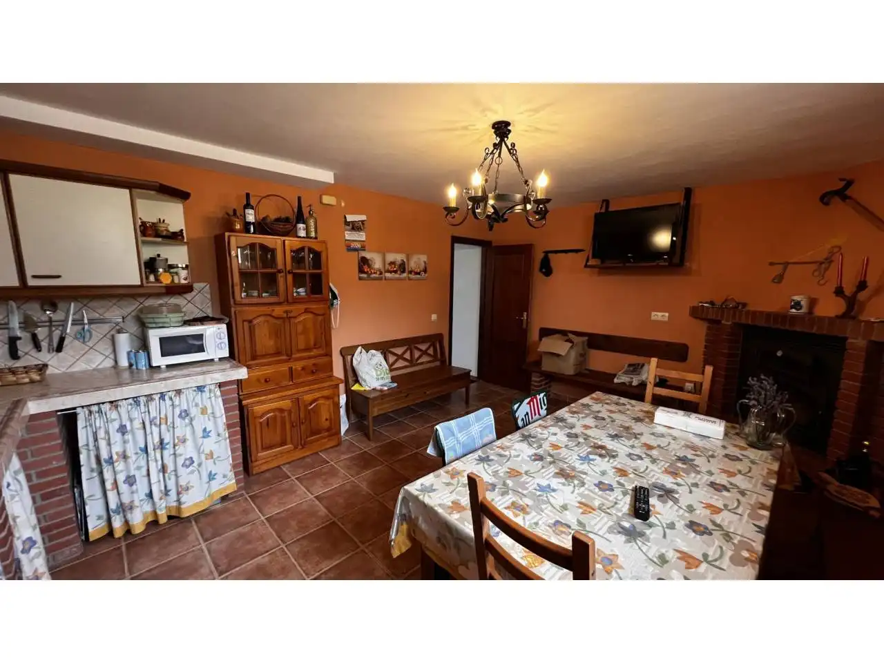 Dining room of Detached homes for sale in Espinosa de los Monteros  with Heating, Private garden and Terrace