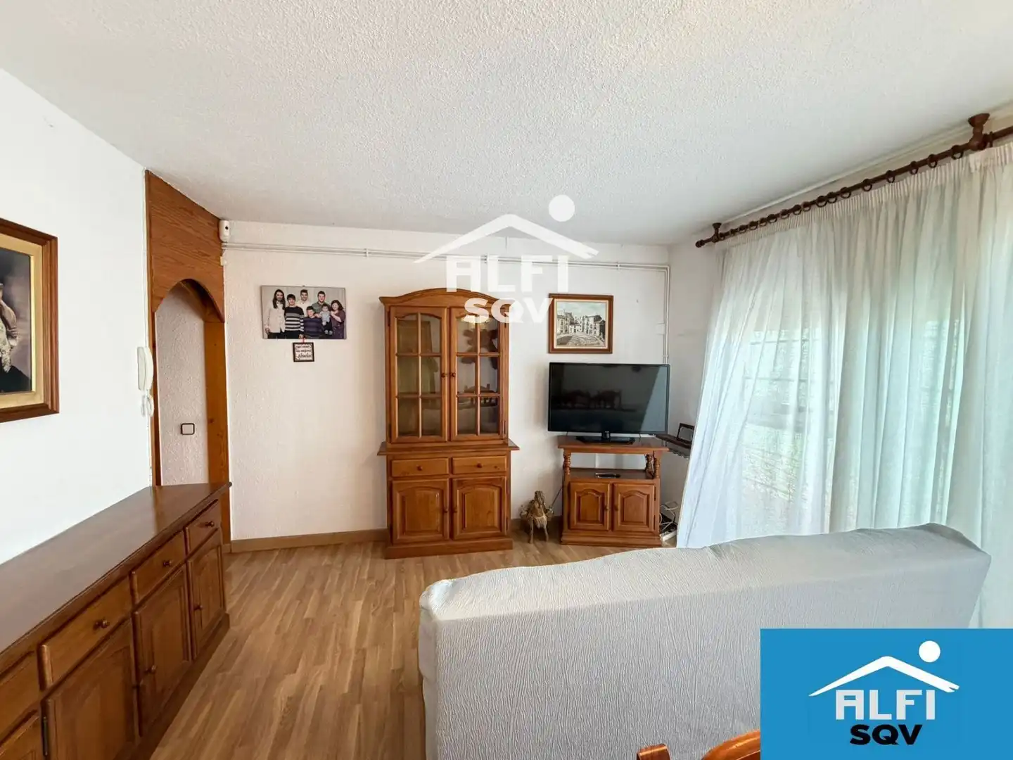 Sala de estar de Piso en venta en Sant Quirze del Vallès con Aire acondicionado y Terraza