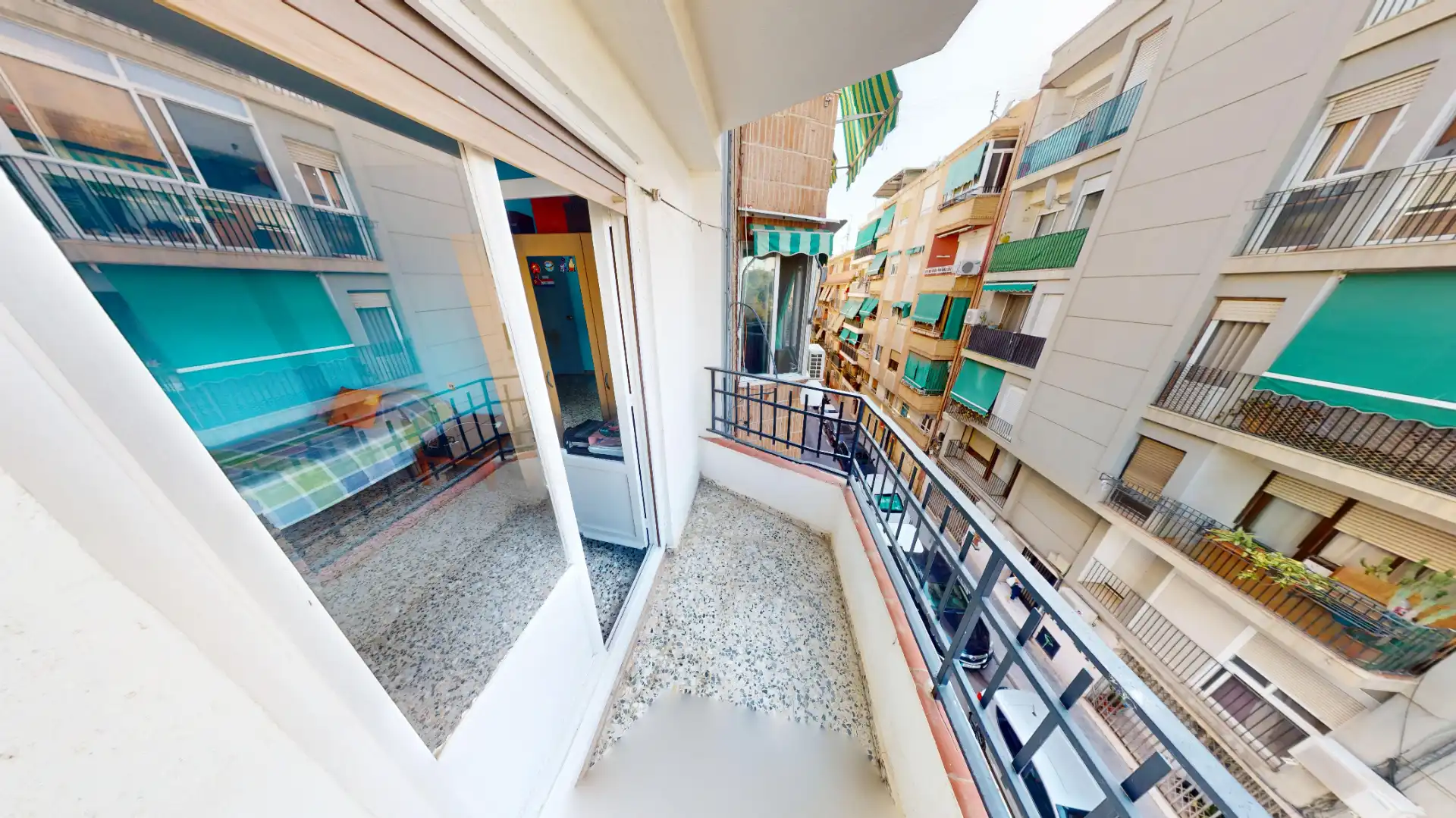 Terrasse von Wohnung zum Verkauf in Alicante / Alacant mit Terrasse, Möbliert und Ofen