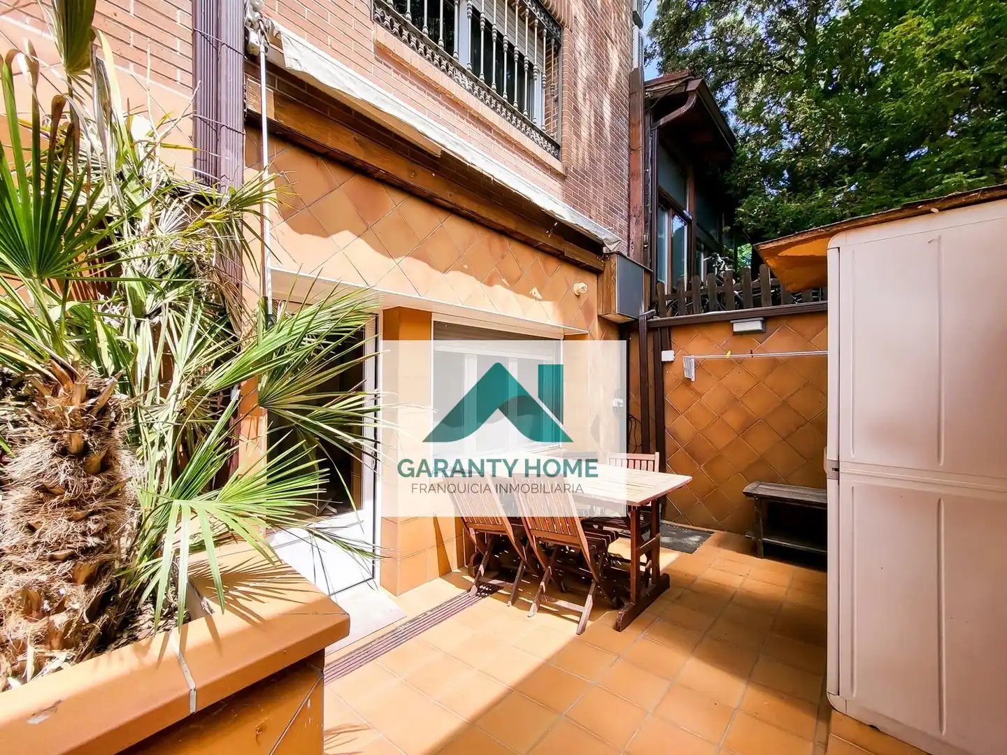 Terraza de Apartamento de alquiler en Villanueva de la Cañada con Aire acondicionado, Jardín privado y Terraza