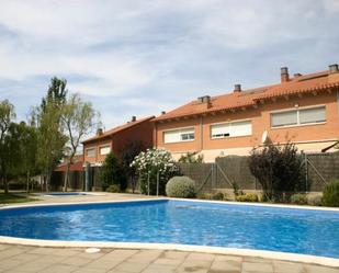 Swimming pool of Single-family semi-detached for sale in Viladecavalls  with Air Conditioner, Private garden and Terrace