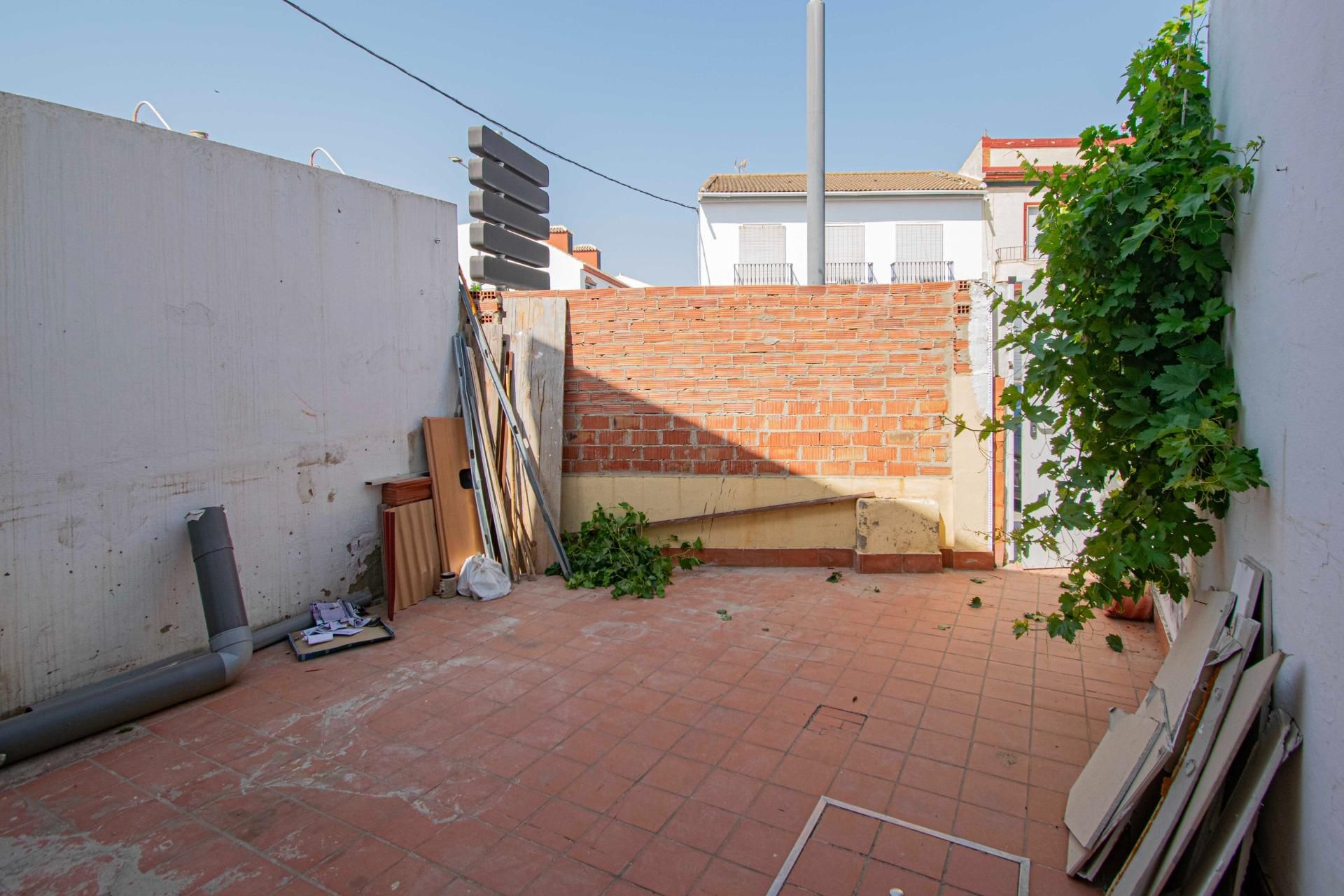 Vista exterior de Casa adosada en venda en Umbrete
