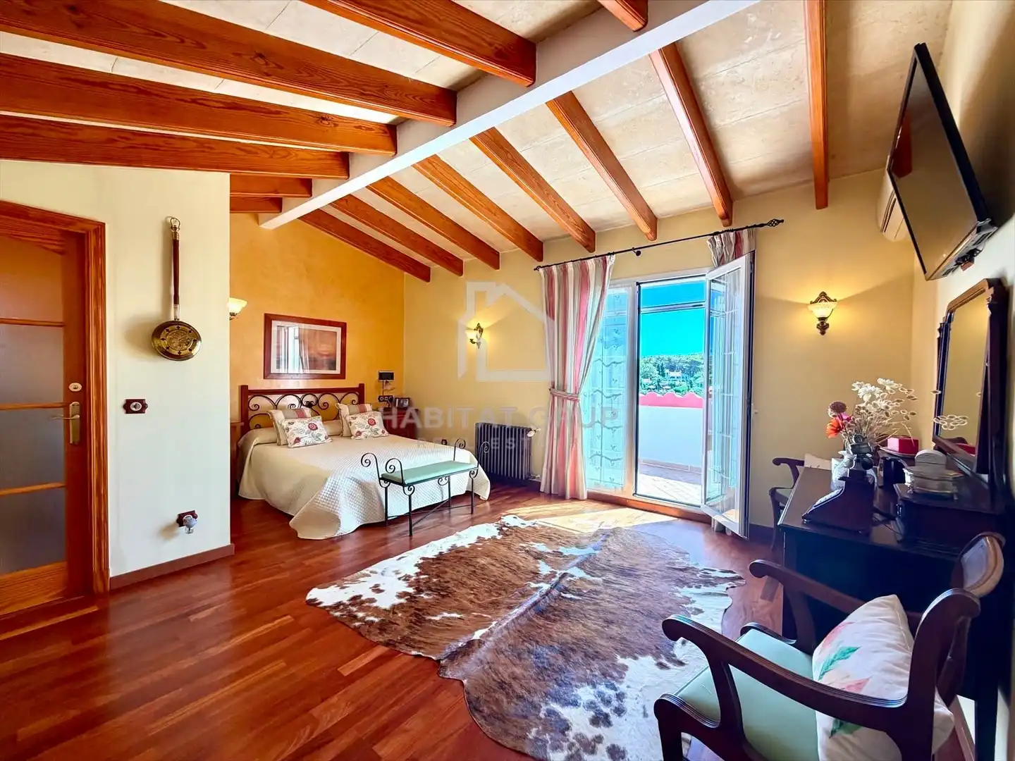 Bedroom of Houses for sale in Sant Lluís  with Air Conditioner, Heating and Private garden