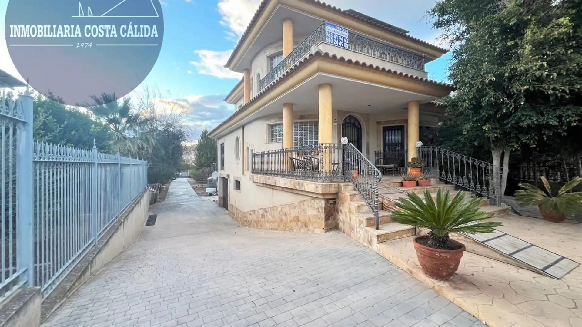 Vista exterior de Casa o chalet en venta en Lorca con Aire acondicionado, Calefacción y Jardín privado