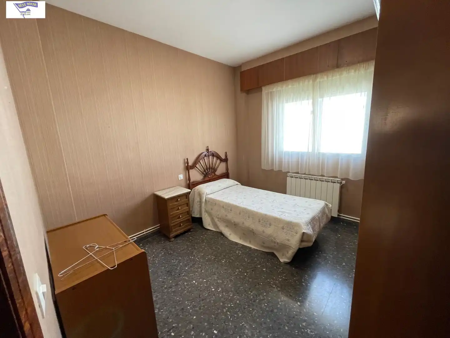 Bedroom of Flat for rent in Albacete  with Heating, Furnished and Balcony