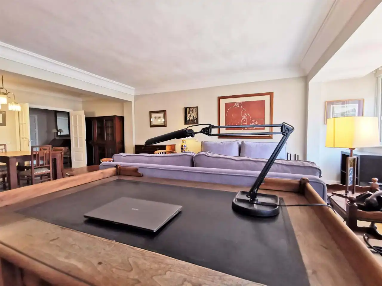 Living room of Apartments for rent in Madrid  with Air Conditioner, Heating and Storage room